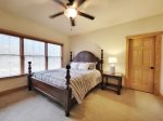 Main Level Bedroom with King Size Bed